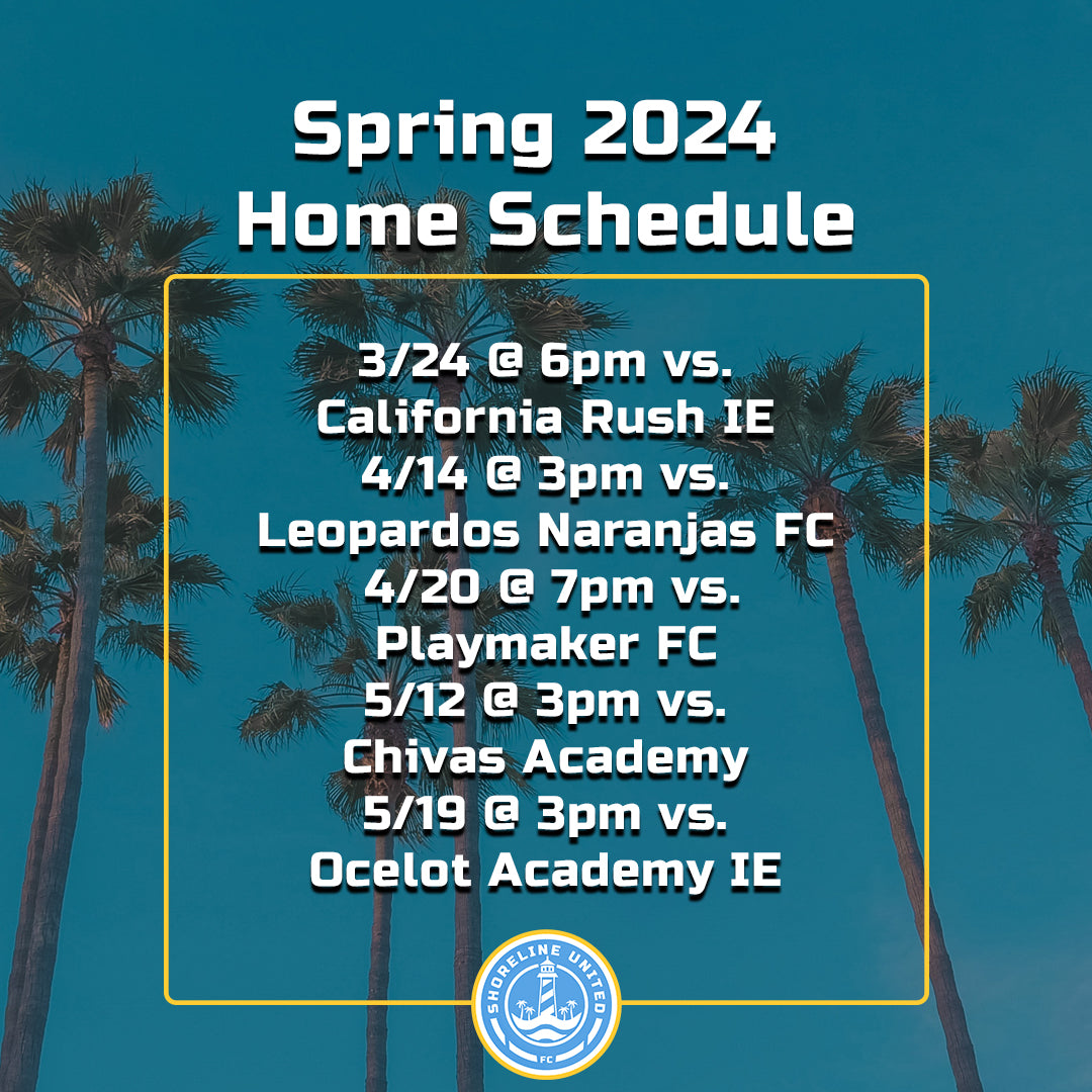 Shoreline United FC Announce Home Field for Spring 2024 Season