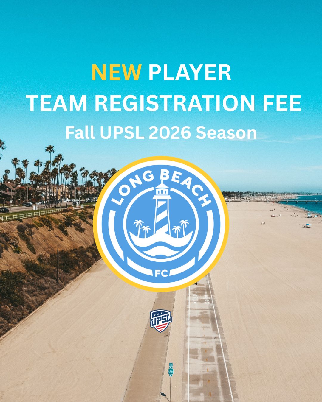 NEW Player  Team Registration Fee