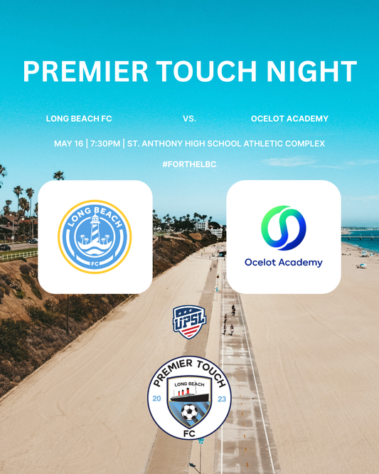Long Beach FC vs Ocelot Academy - Adult Ticket