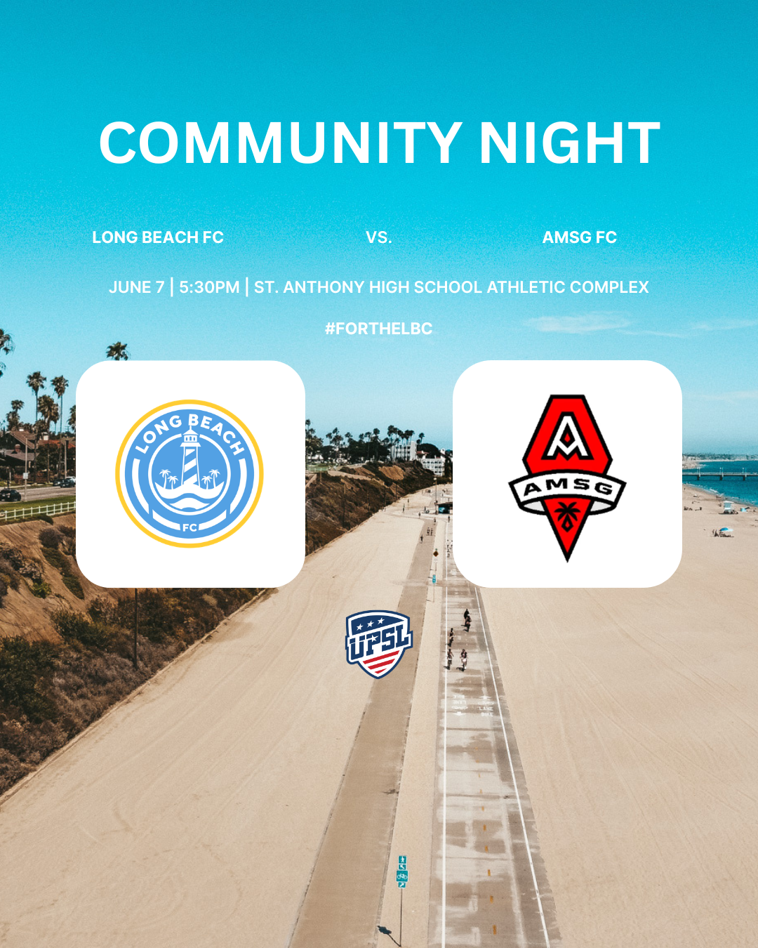 Long Beach FC vs AMSG