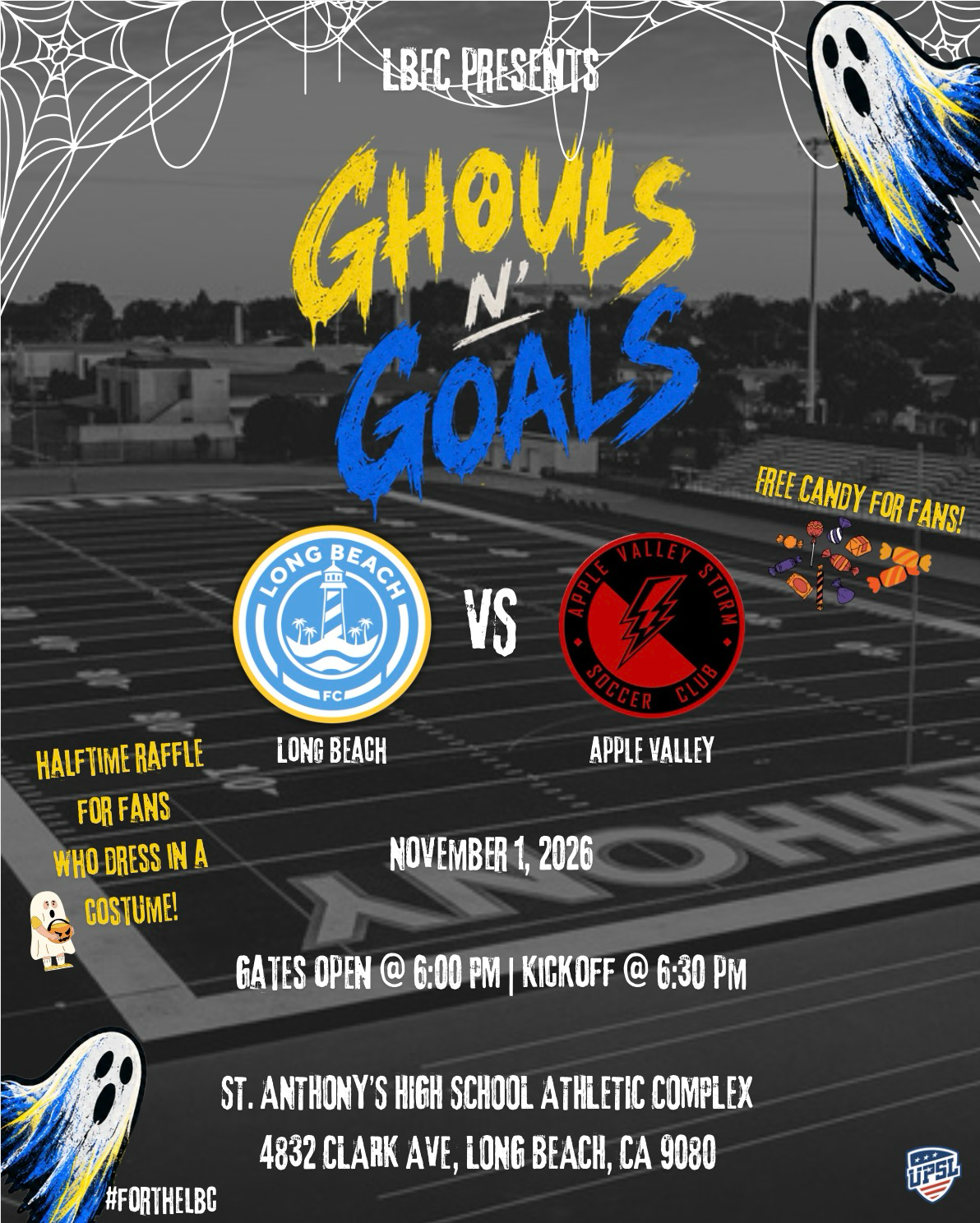 Long Beach FC vs Apple Valley Storm