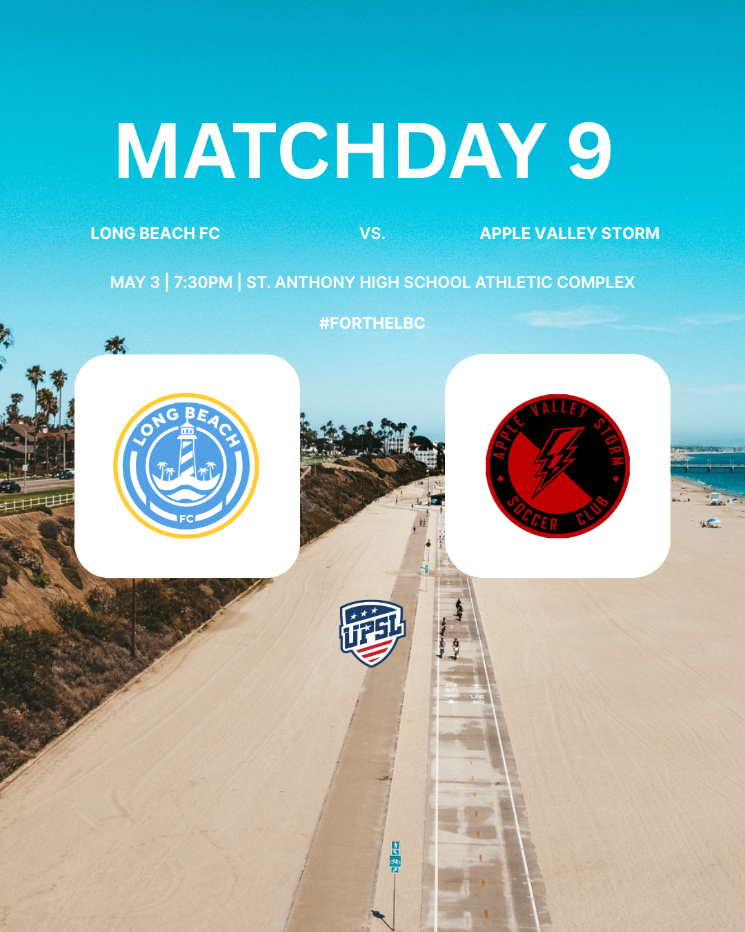 Long Beach FC vs Apple Valley Storm