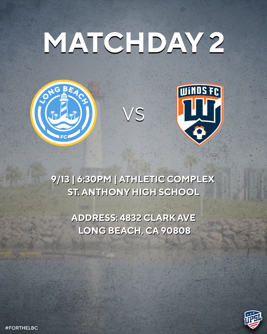 Long Beach FC vs Santa Ana Winds FC