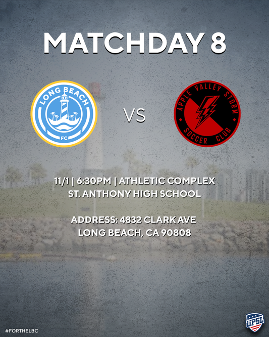 Long Beach FC vs Apple Valley Storm