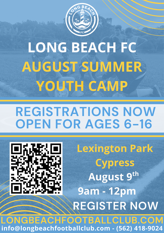 Long Beach FC August Summer Youth Camp